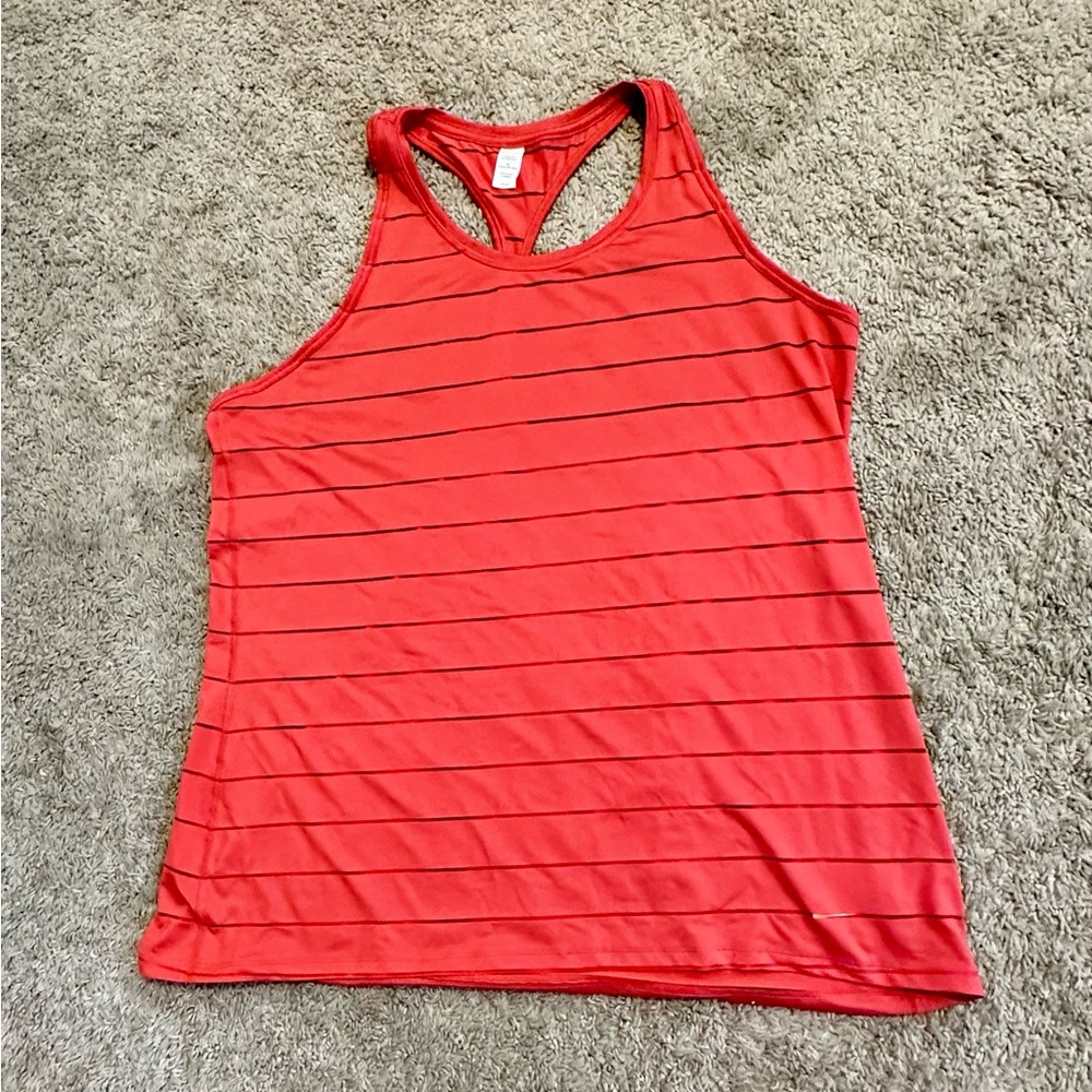 ATHLETA TANK TOP ORANGE WOMEN’S XL WORN ONCE